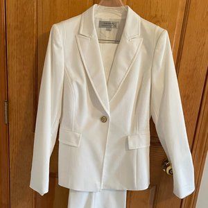 Women's White Tahari ASL Pantsuit Size 4